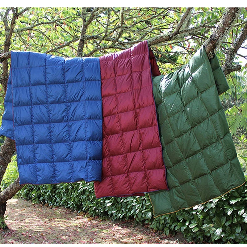 Woqi Camping Hiking Travel Blanket Outdoor Lightweight Packable Down