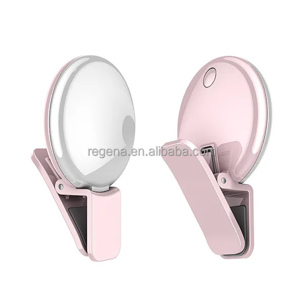 

Mini Q 2017 Mobile LED fill selfie flash Ring light Selfie Portable for living program LED Flash Fill Light for smart phone