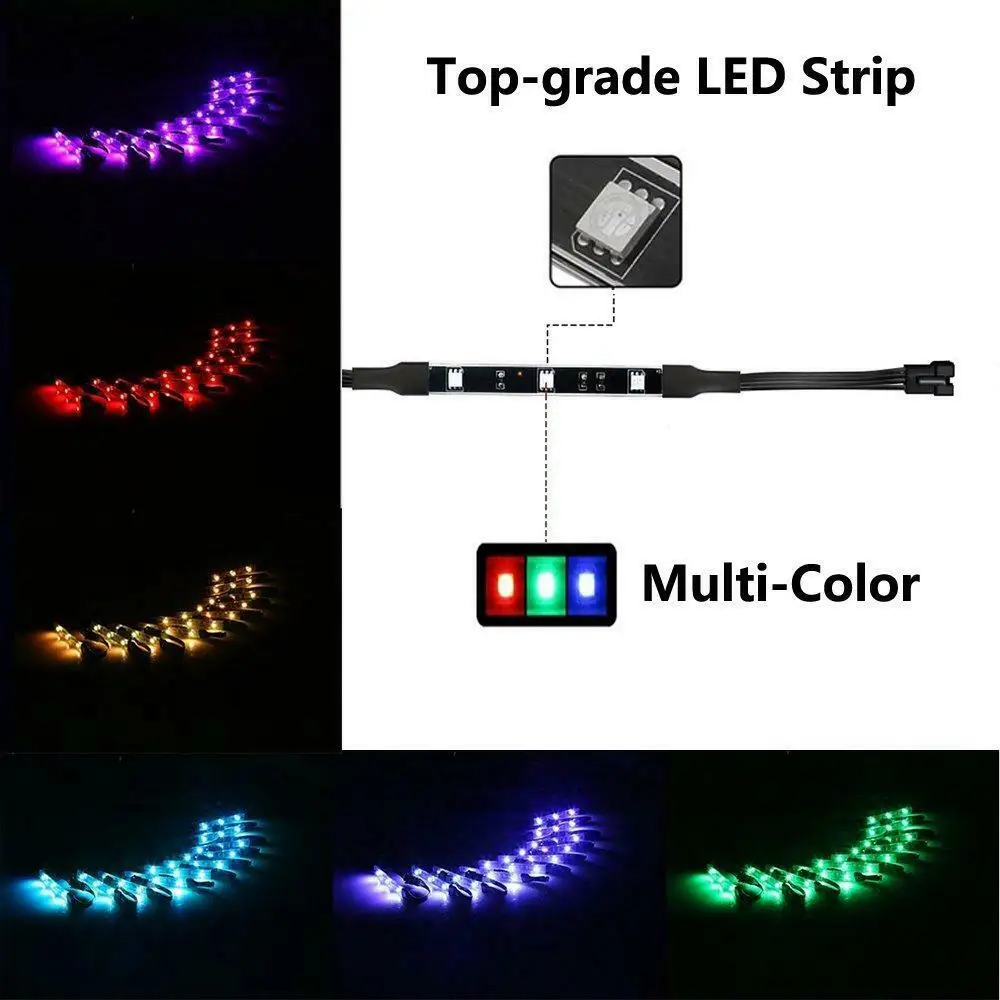 Motorcycle Atmosphere LED Light Strip Kit