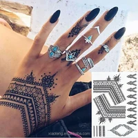 

Yiwu Factory New fashion black henna tattoo cheap jewelry henna black non-toxic temporary tattoo
