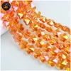 JULEE Crystal Beads AB Color Crystal Loose Flower Beads For Jewelry Accessories