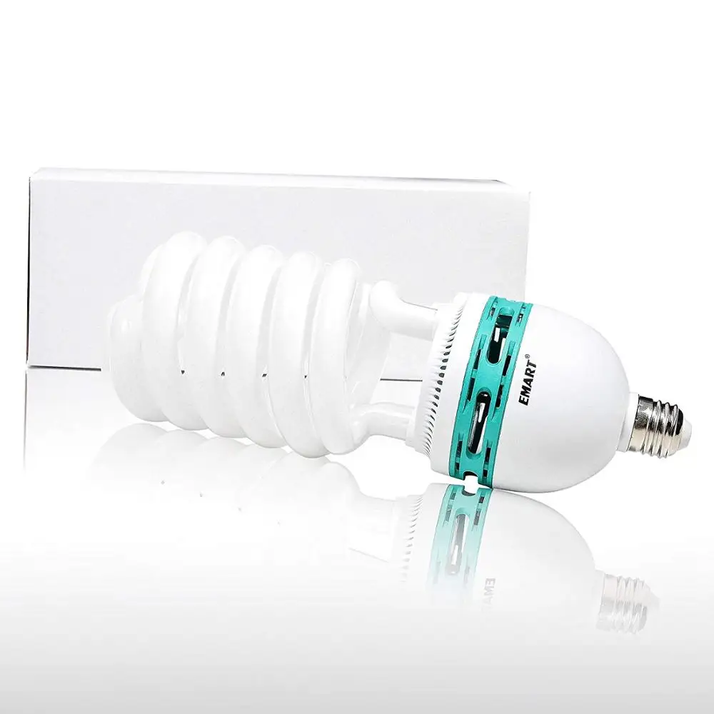 Led Lighting Pure Triphosphor Cfl Lamp Bulbs E27 B22 Base Half Spiral Energy Saving Lamp