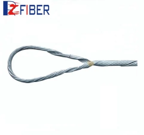 
High Quality Preformed Dead End Guy Grip For ADSS Cable Strain Tension Cable Clamp 