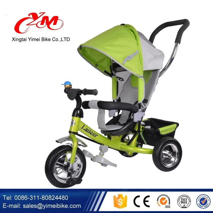 Europe Standard New Design Models Baby Tricycle With Back Seat/ Cheap