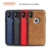 Premium Luxury Soft PU Leather Protective Cell Phone Cover Case for iPhone Xr Xs Max 8 6 Samsung Note 8 S8 S9 Plus