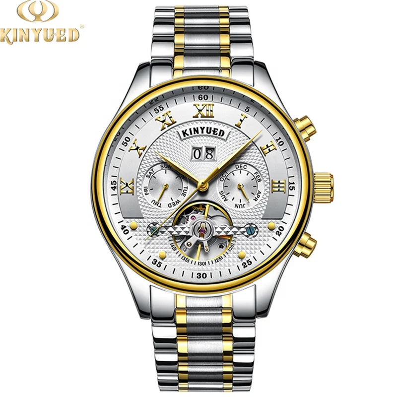 

KINYUED Creative Classic watches men luxury brand automatic watches men wrist