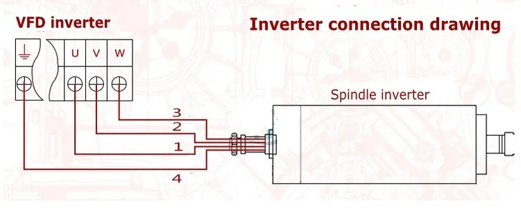Water Cooling Spindle Uff0c24000rpm Diameter 80mm 2 2kw Water