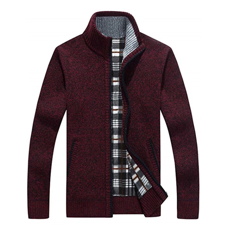 

New Fashion Design Wholesale 2019 Mens Knit Thick Winter Sweaters