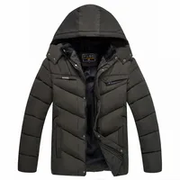 

2019 Cotton-padded Jacket Young Middle-aged Thickened Cotton-padded Jacket Cheap Men's Winter Coat High Quality Wholesalers