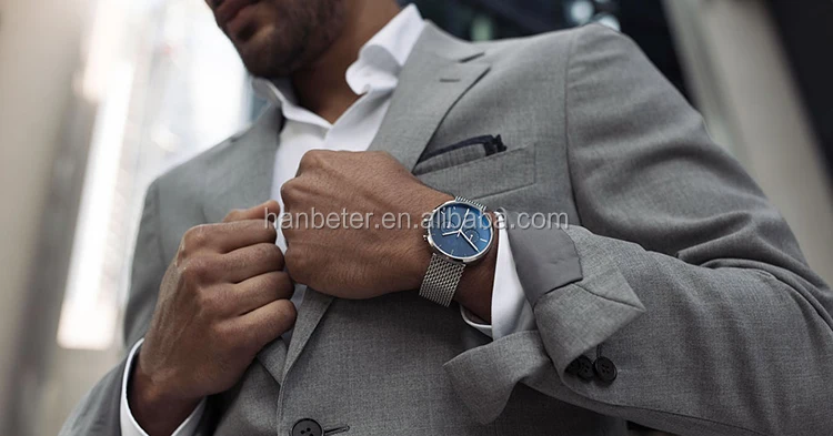 OEM Service Custom Logo Branded Watch Men Wrist Watch With Sapphire Glass