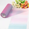 Rainbow Tulle Roll Spool Yarn Tutu DIY Table Kids Skirt Gift Craft Fabric Party Bow Tulle Rolls Wedding Party Decoration Favor