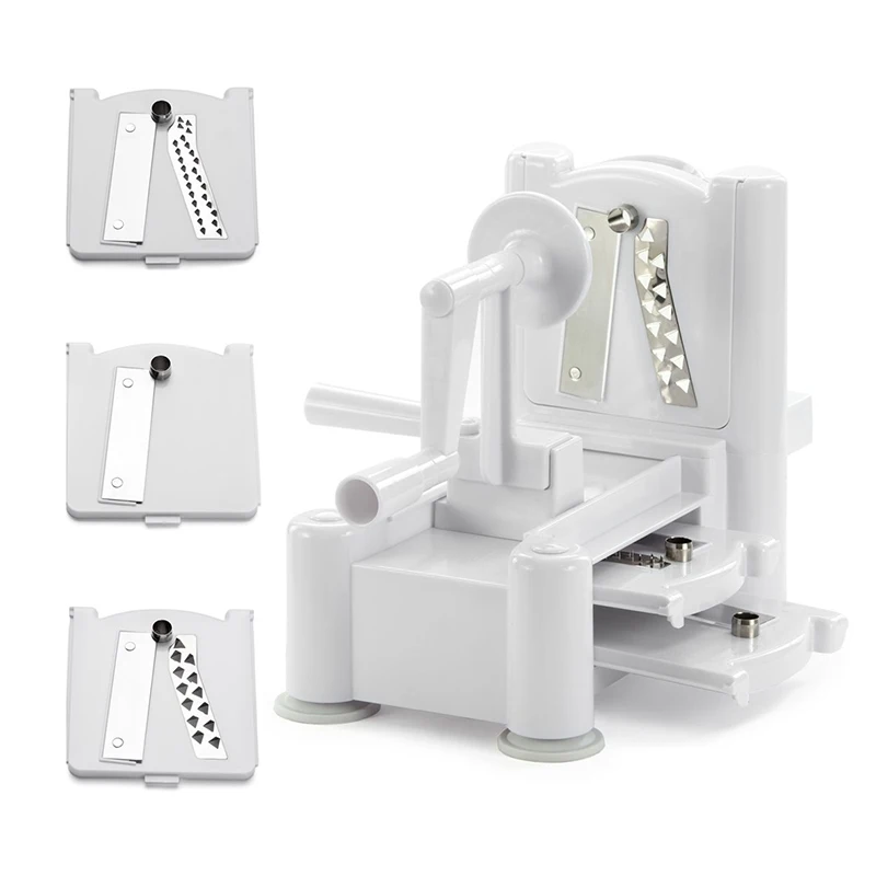 Tri Blades Spiralizer 2016 Apple Chopper As Seen On Tv Slicer And