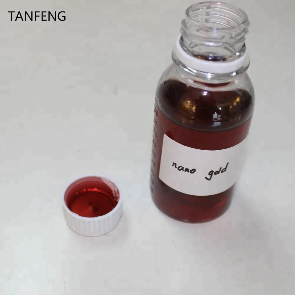 Biological Staining DNA Analysis Industrial Catalysis Medical Special Nano Gold Solution 0.1 mg/ml to 100 ml