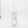 wine packing Clear printed bottle lable/box sticker customized
