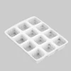 Food Grade Easy Release Inflatable PP Disposable Ice Cube Tray with Cover