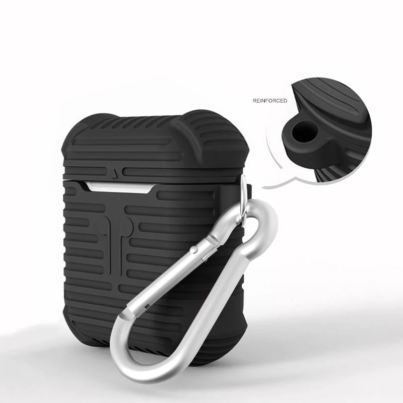 

Licheers free shipping silicone earphone cover Silicone earphone case Waterproof Earphone Carrying Case for AirPods, N/a