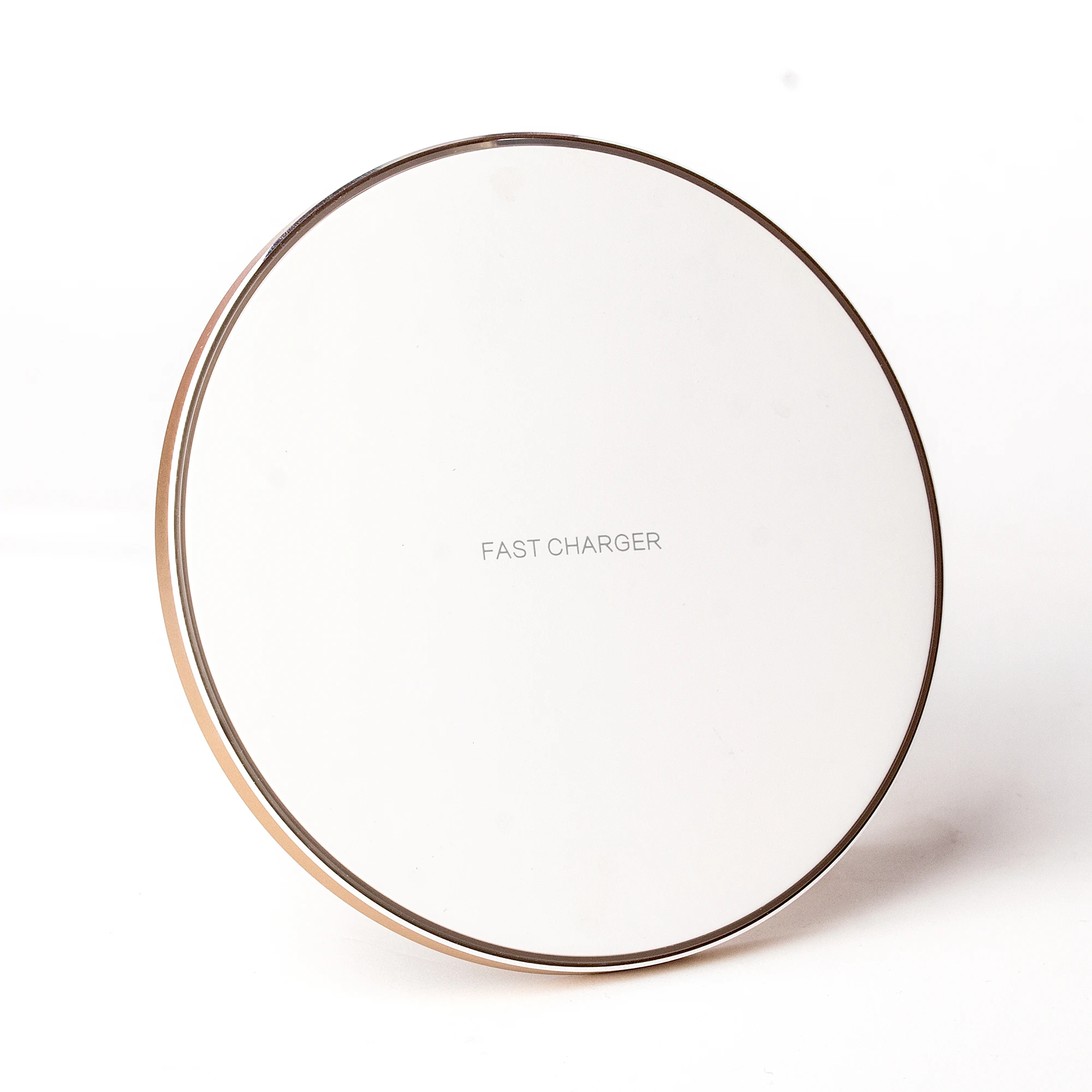 

2019 new style full colorful 5W 7.5W 10W 10 W universal portable qi travel fast wireless charger for iphone and samsung, Black black grey