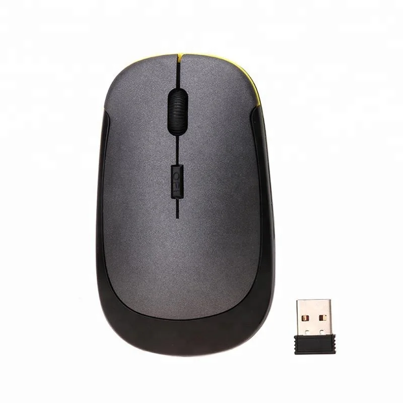 

Computer Laptop Desktop Wireless Computer Mouse Change Frequency Wireless Mouse, Black;red;blue;silver