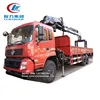Dongfeng 10 ton knuckle boom truck mounted crane/boom crane truck/crane lifting machine truck
