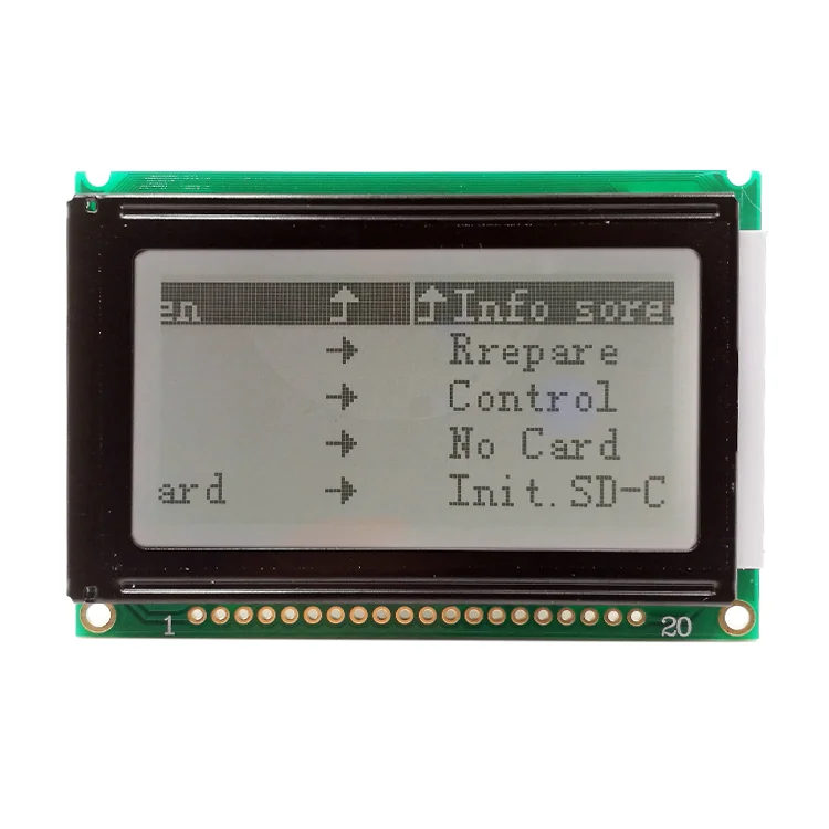 15 years factory and factory price ROHS LCD display lcd 128x64 graphic lcd 12864
