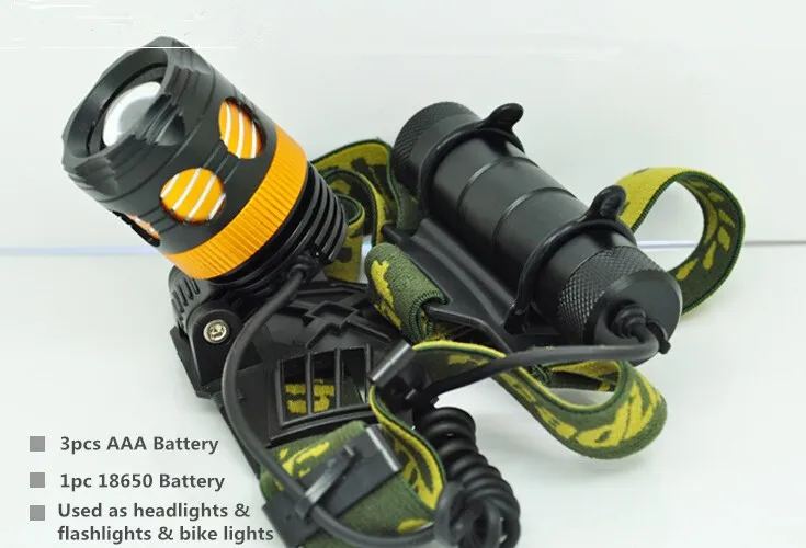 Aluminium High Brightness Zoom Led Bicycle Light Rechargeable LED T6 Headlight Headlamp HeadLight Flashlight 6.jpg