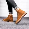 High Cut Suede Cow Leather Winter Men casual Boots