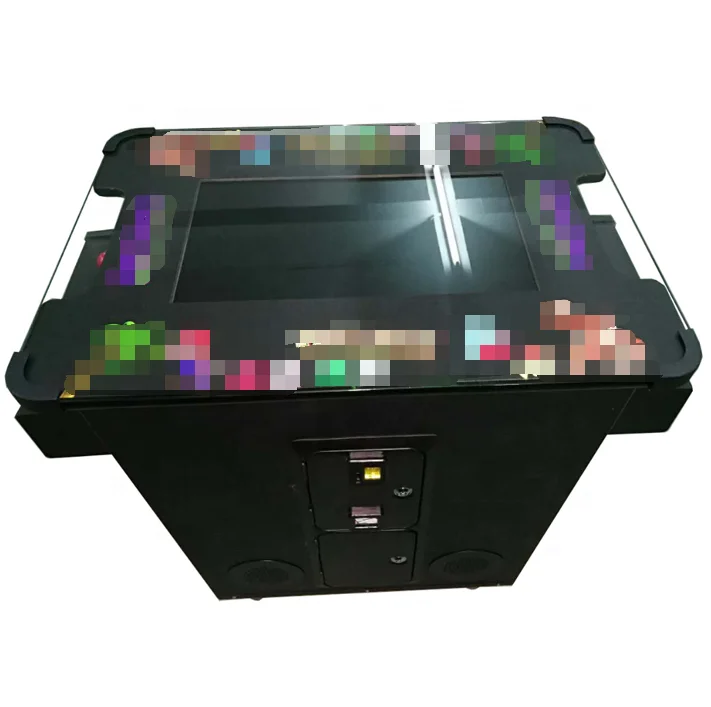 

19 inch LCD Cocktail table Game Machine with 412 games (2 sides 2 players ) /cocktail game cabinet/XL-CG0102, Black