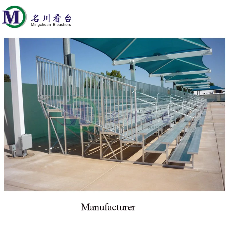
2021 MC 7F handball stadium chair metal bleacher outdoor bleacher sports Aluminum bleachers 