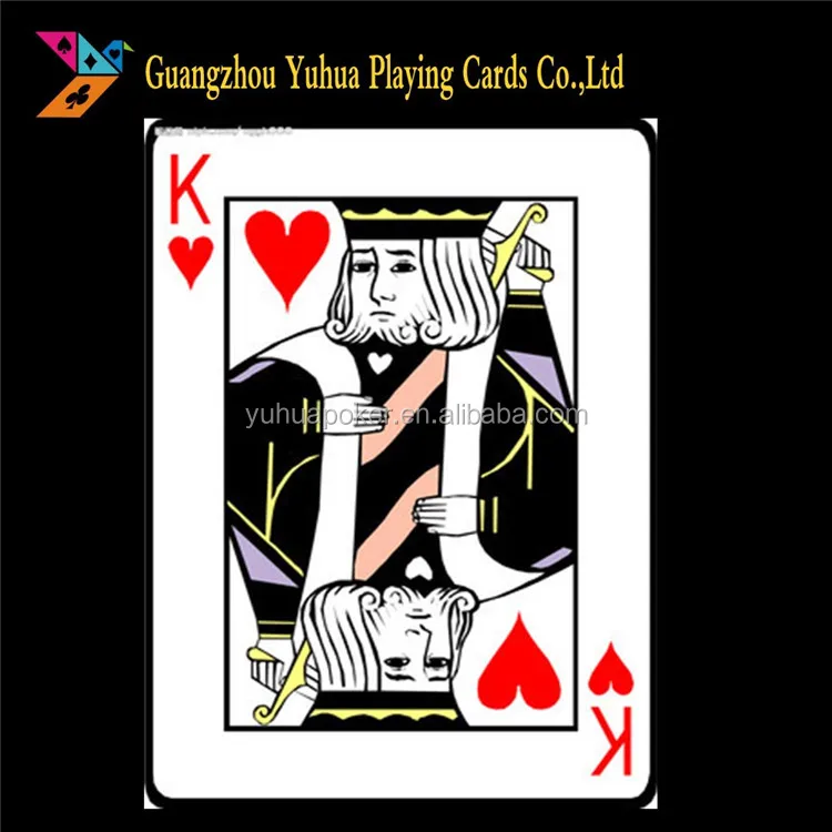 china playing cards factory jumbo size poker marke