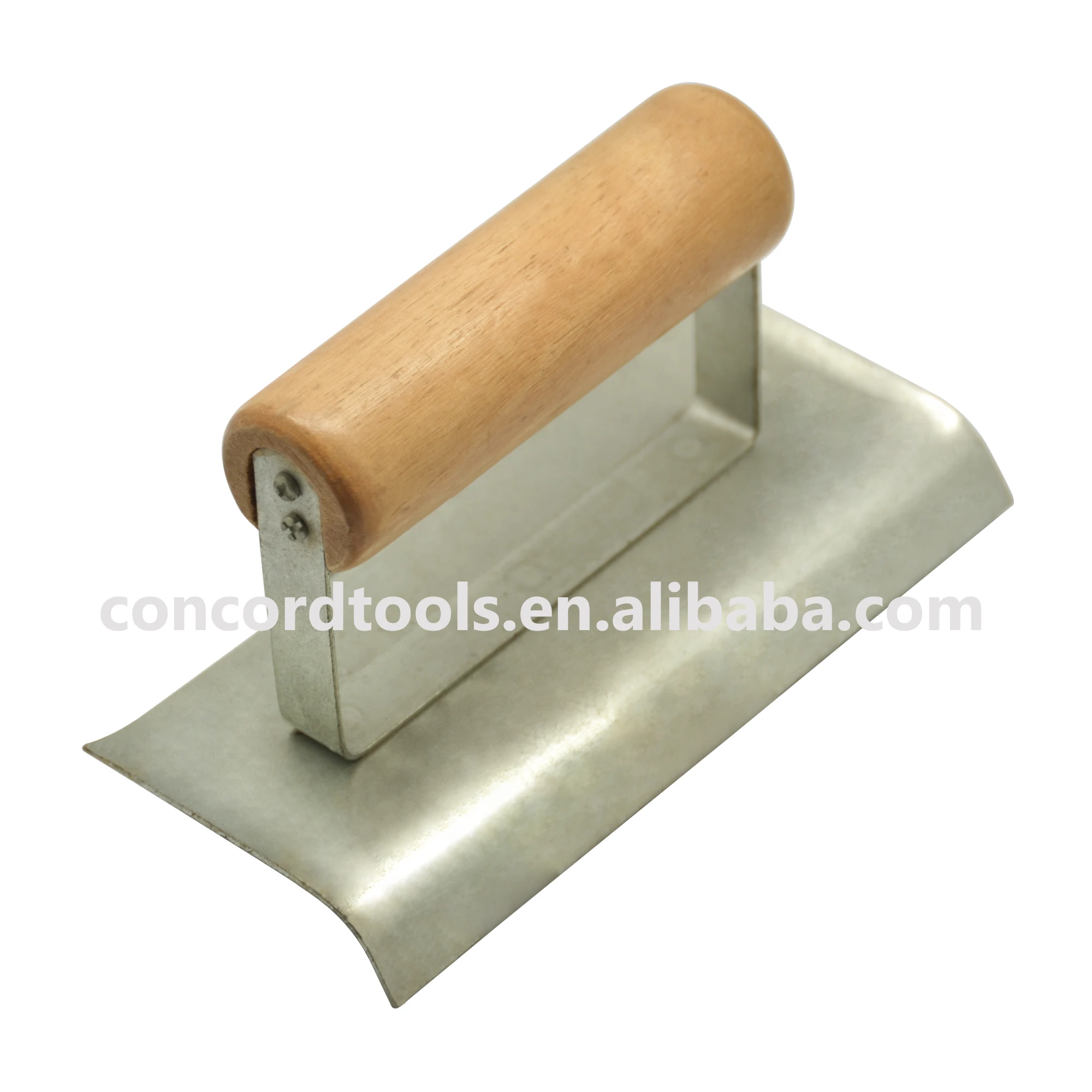 Drywall Concrete Edger Trowel,Carbon Steel Cement Groover Trowel With