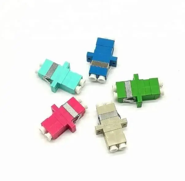 Manufacturer Optical fiber sc male to lc femela hybrid adapter ,sc apc simplex fiber flange fiber coupler,fiber optic adapter