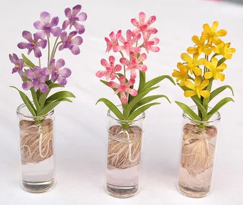ミニチュア花ガラススケール 1 10 1 10 Buy ミニチュア花 人形の家の花 ミニチュア植物 Product On Alibaba Com