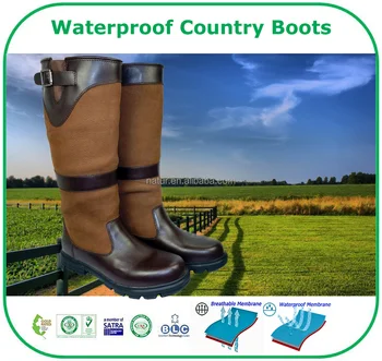 Comfort Leather Men Women Waterproof Horse Riding Boots Buy