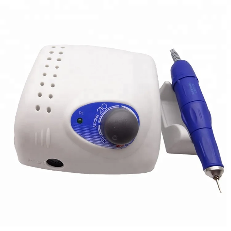 

Newest Original 35000 RPM 210 strong micro motor brush handpiece 105L portable electric nail drill hot sale