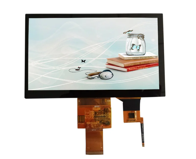 Lcd Panel Manufacturer 40 Pin Rgb Interface 7 Inch Color Tft Display