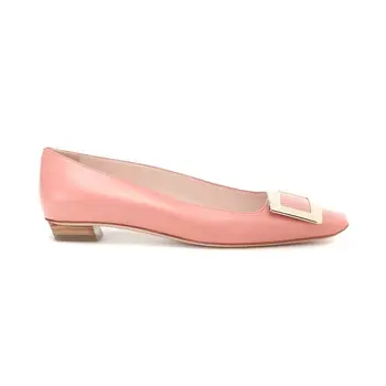 soft leather ballerina flats