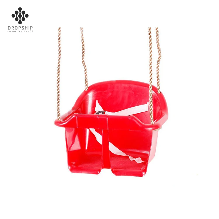 
SA-043 Safe toys new product 6 month old baby plastic swing sets 