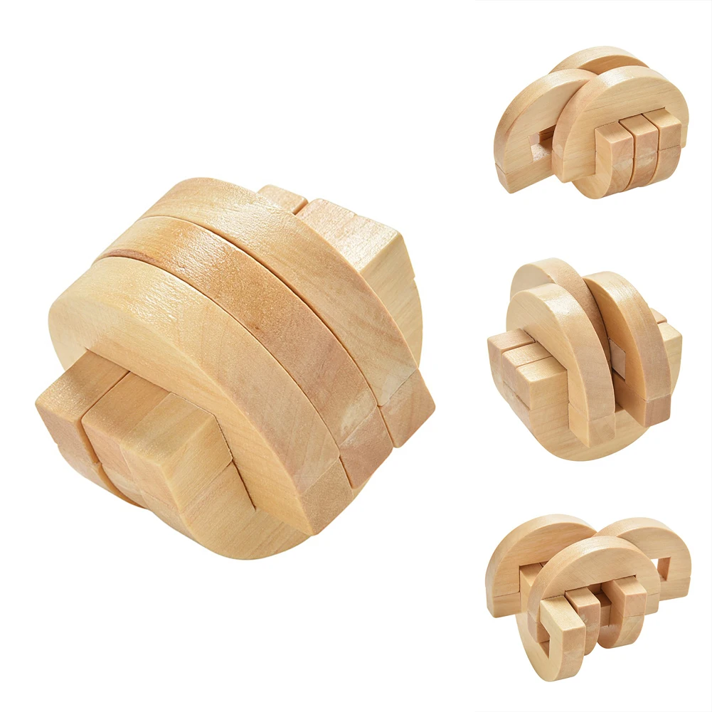 kong ming luban lock kids children 3d handmade