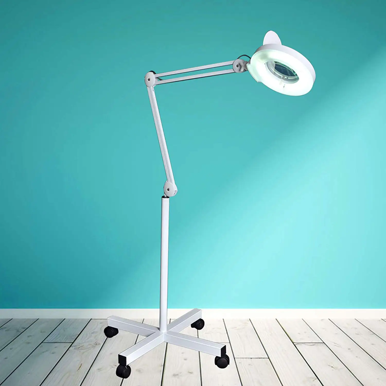 Buy Magnifying Floor Lamp, Addie Super Bright 4-in-1 Facial Magnifier