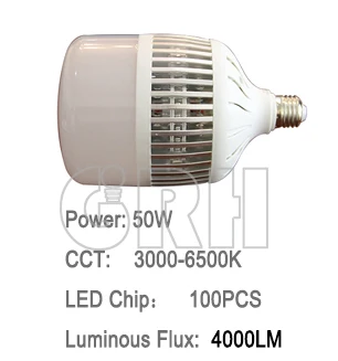 2 years warranty high power 80lm/w 50W 80W 100W 150W high power led bulbs