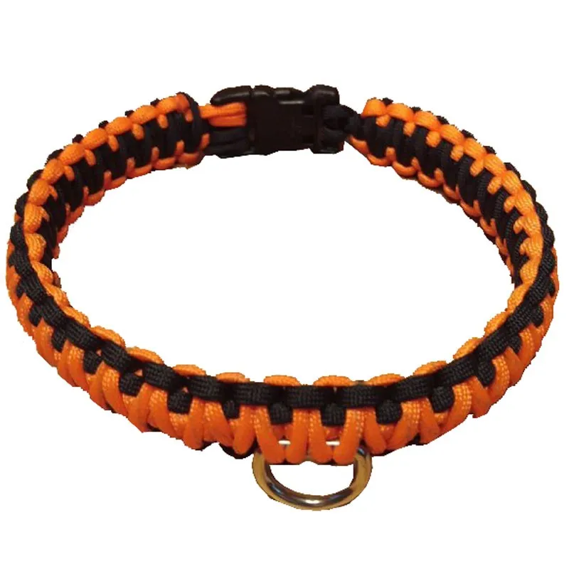 Eco Friendly Braided Paracord Dog Fluorescent Collar Buy Dog