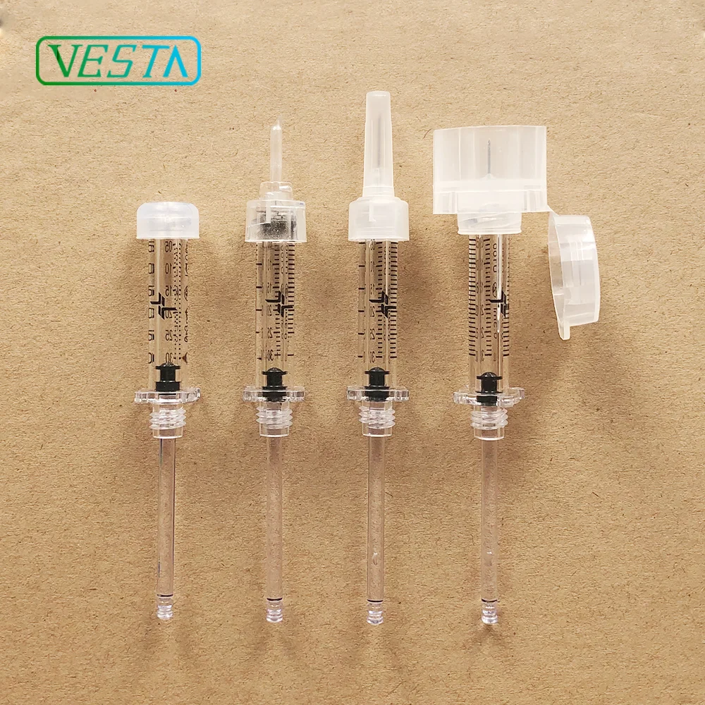 

Vesta Hot Sale High Quality 0.3ML 0.5ML Ampoule Syringe Adapter Anti Shocking Cap For Hyaluronic Pen