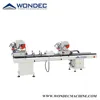 Window Making Double Head UPVC Cutting Machine Double Head Cutting Saw For PVC Profile