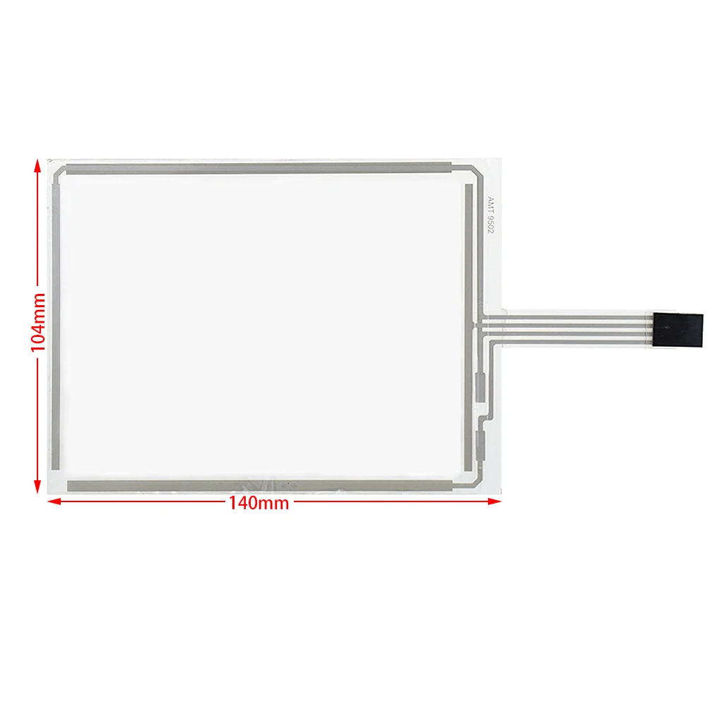 

Industrial 5.7 inch 4 wire Resistive AMT 9502 Touch Screen Glass