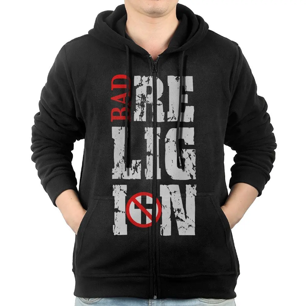 bad religion zip up hoodie