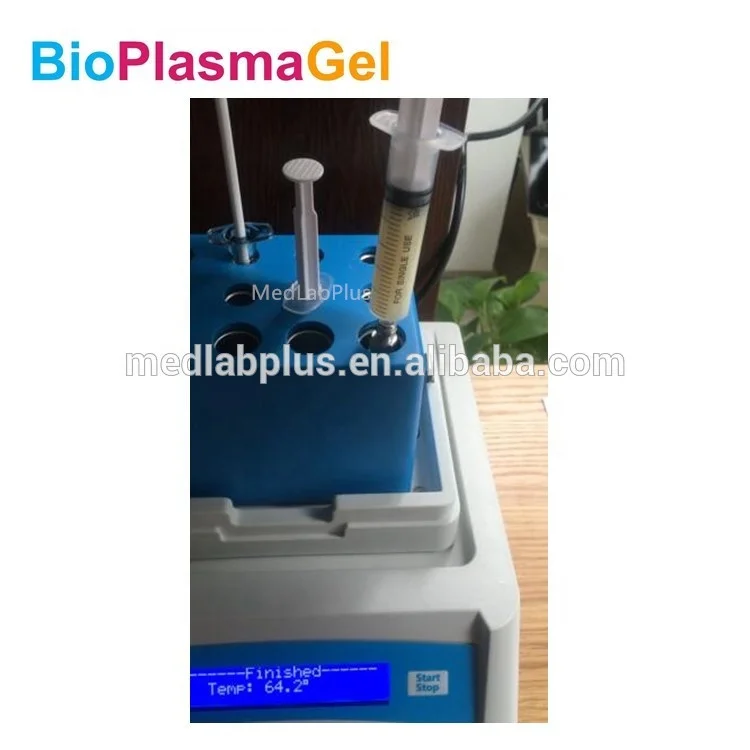 

AP08 1ml 2.5ml 5ml Cooling Heating PRP PPP plasma gel maker bio filler machine, Blue or oem by customer requests