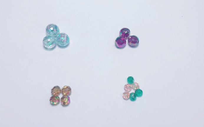 faceted beads