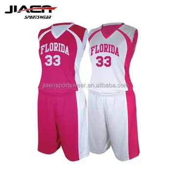 basketball jersey color pink