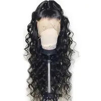 

Curly Lace Front Human Hair Wigs For Black Women PrePlucked 130 150 180 Density Brazilian Virgin Hair Wigs