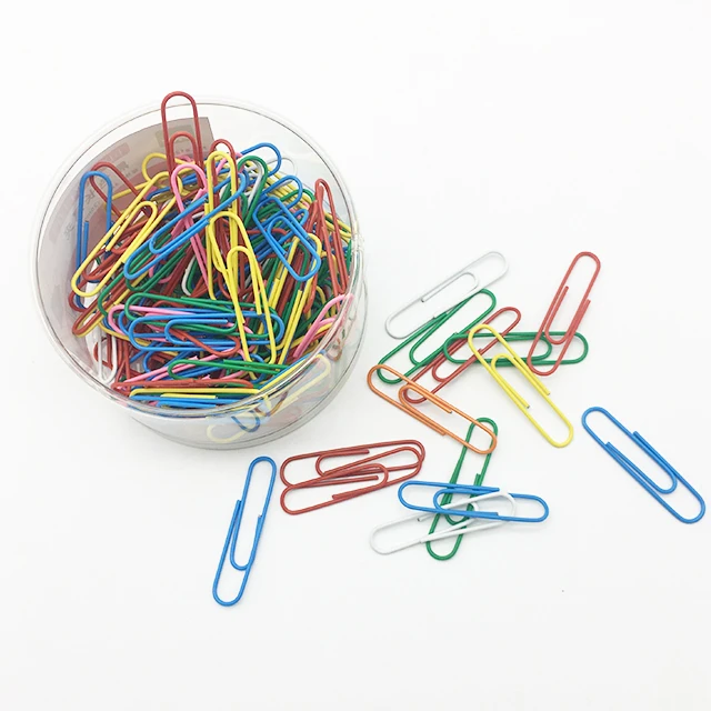Una Variedad De Tamaños De Clips De Papel,Clips De Papel De Plástico De